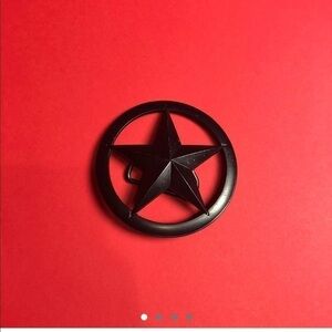 Black heavy metal, rocker star belt buckle🖤🖤​​​​​​​​​​​​